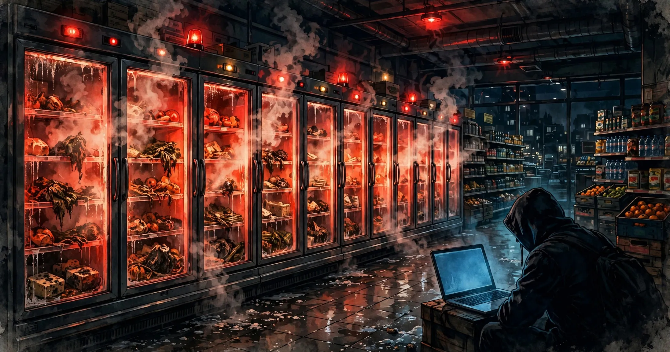 Hackers Hacked the Fridges of 700 Supermarkets in France: Temperatures Hit 50 Degrees, Food Spoiled and Fires Broke Out